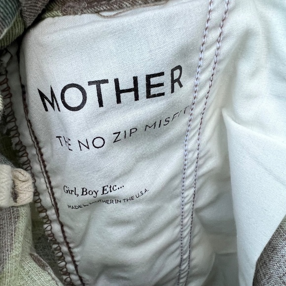 MOTHER The Misfit Side-Stripe Camo Pants - Picture 6 of 7